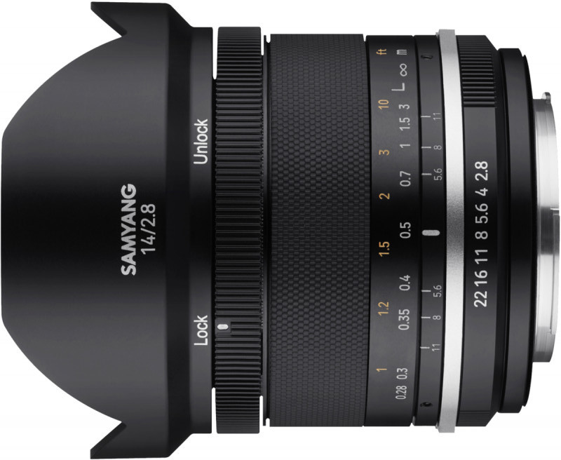 Samyang MF 14mm f/2.8 MK2 lens for Fujifilm 8809298886394 F1110610102 (8809298886394) foto objektīvs