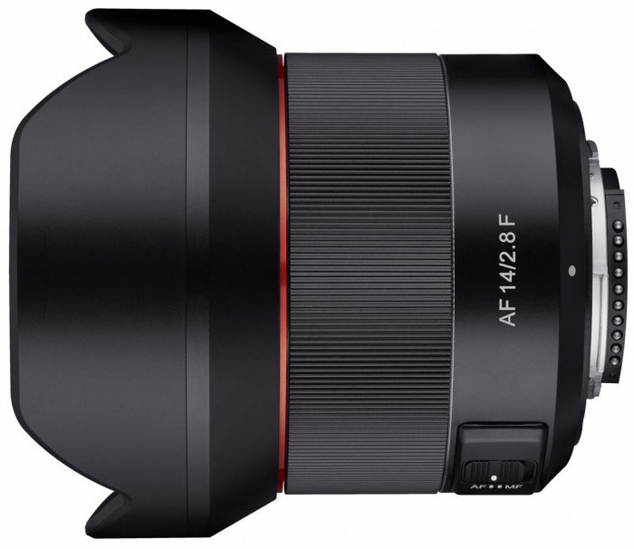 Samyang AF 14mm f/2.8 objektīvs priekš Nikon 8809298885618 F1110603103 (8809298885618) foto objektīvs