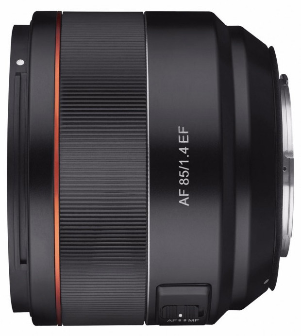 Samyang AF 85mm f/1.4 objektīvs priekš Canon 8809298885595 F1111201103 (8809298885595) foto objektīvs