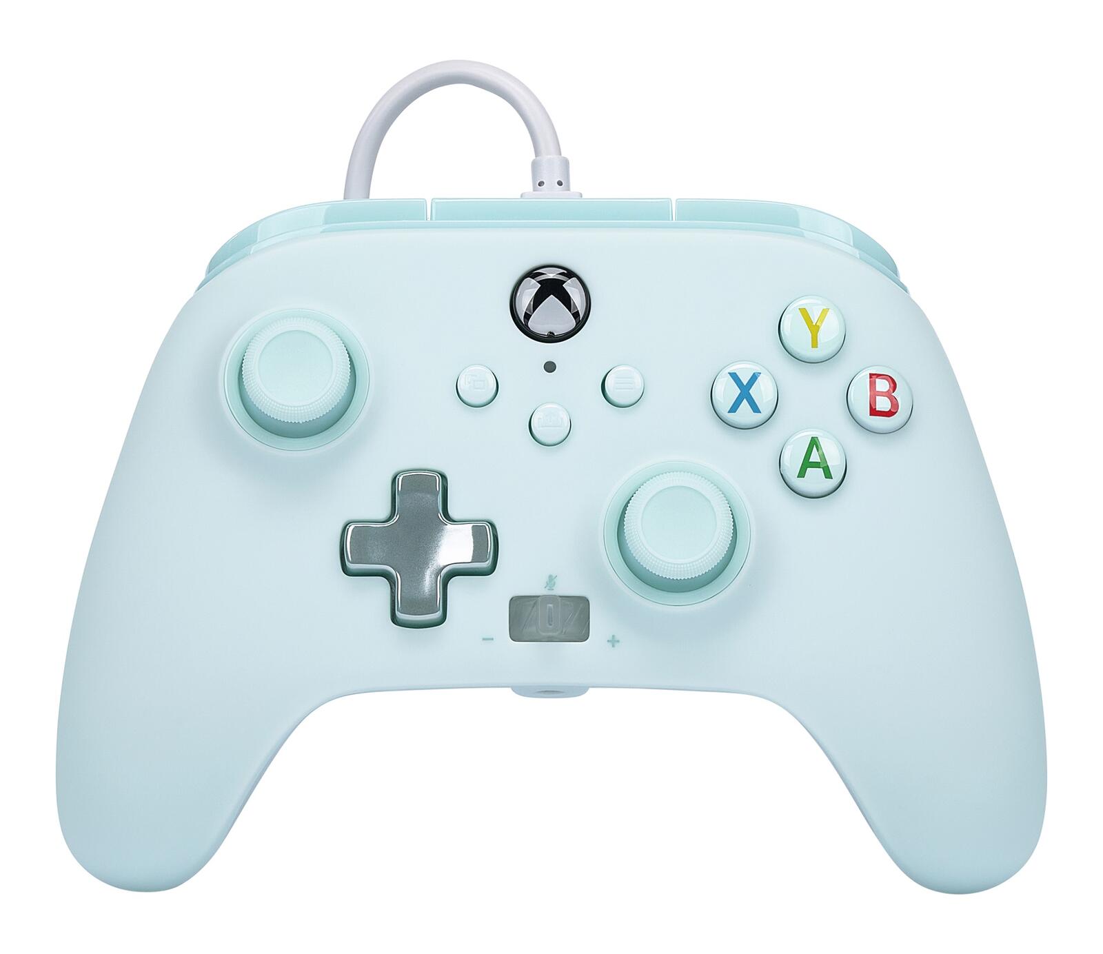 PowerA Xbox Series Pad Enhanced Cotton Candy Blue wired pad spēļu konsoles gampad