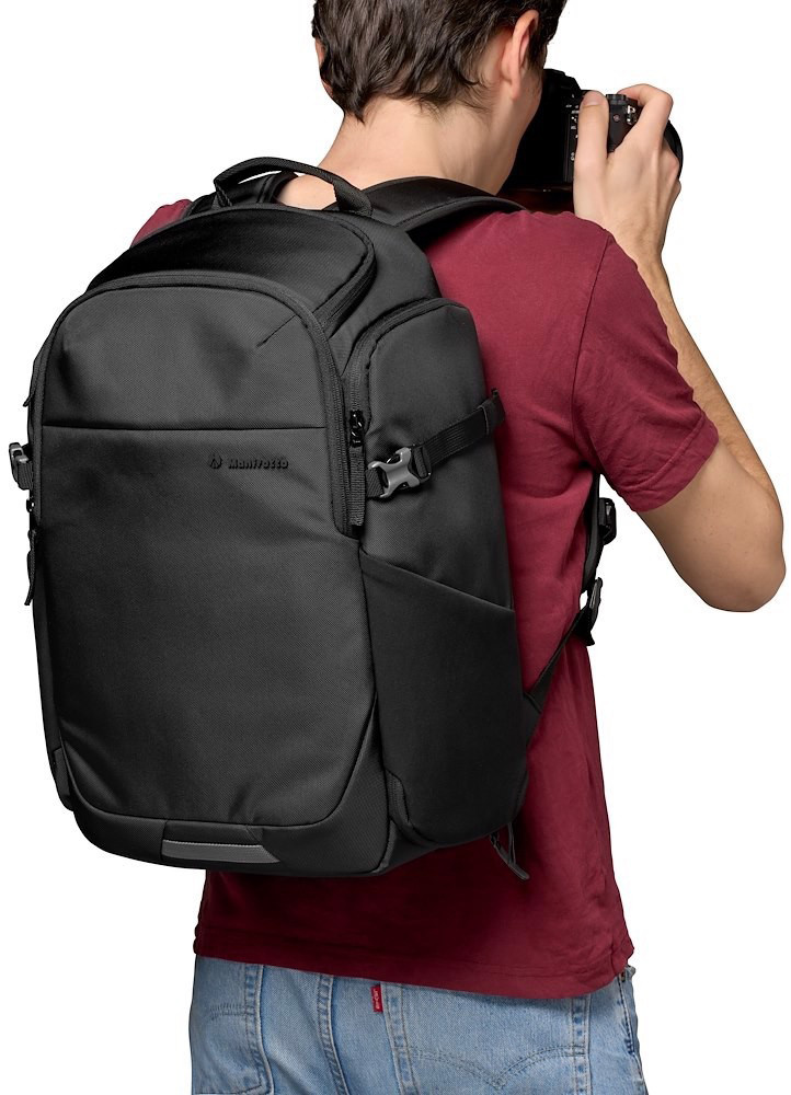 Manfrotto MB MA3-BP-BF camera case Backpack Black 8024221721744 soma foto, video aksesuāriem