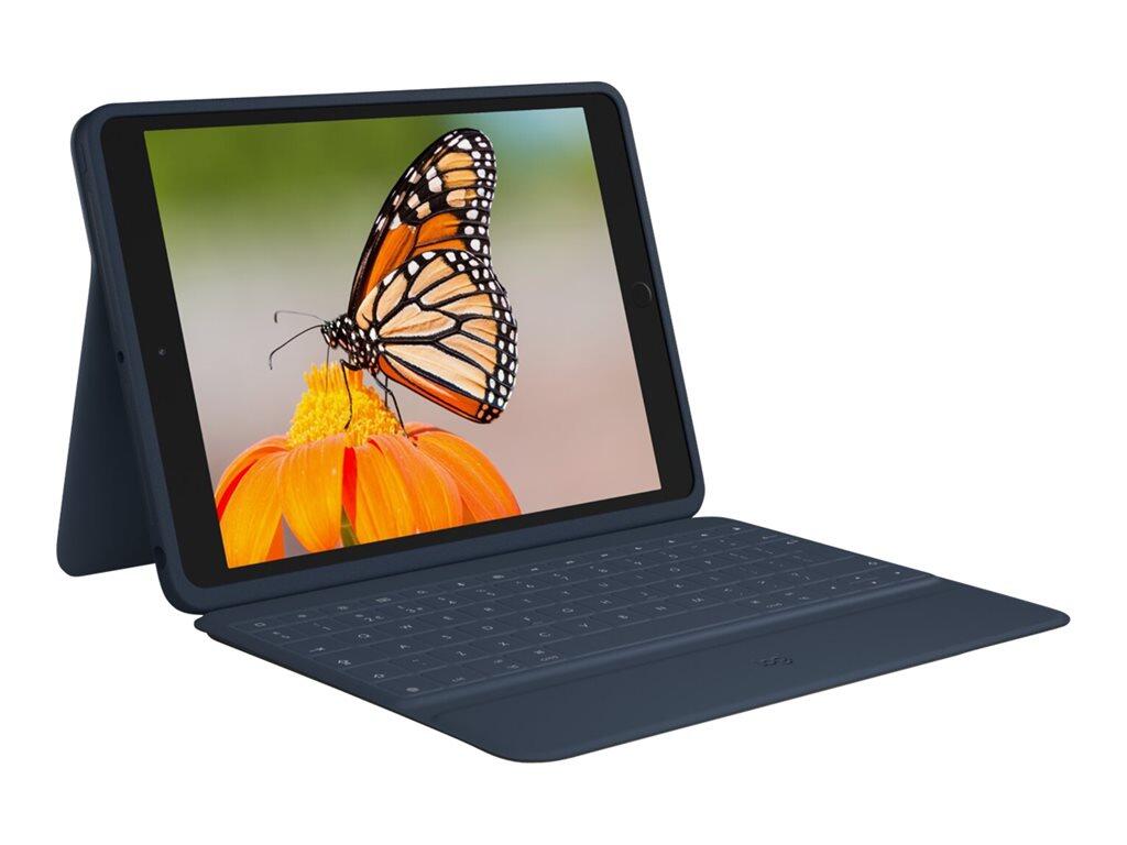 Logitech Rugged Combo 3 iPad 7./8.Gen blue klaviatūra