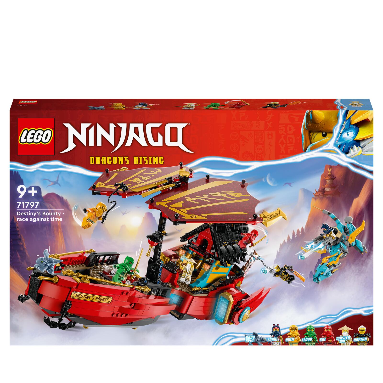 LEGO Registered  Ninjago Ninja-Flugsegler im Wettlauf mit der Zeit 71797 71797 (5702017413112) LEGO konstruktors