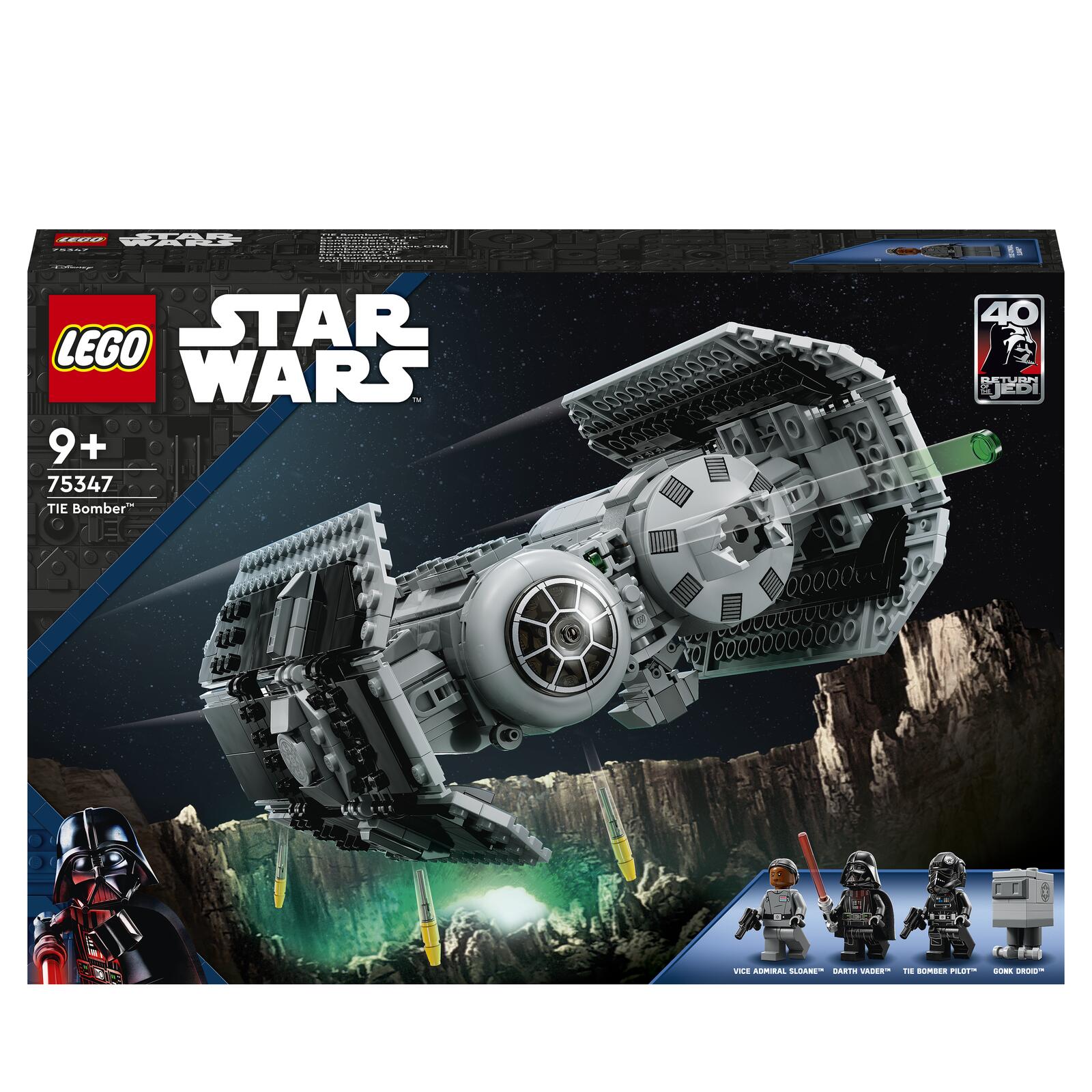 LEGO Registered  Star Wars TIE Bomber Trademark  75347 75347 (5702017421322) LEGO konstruktors