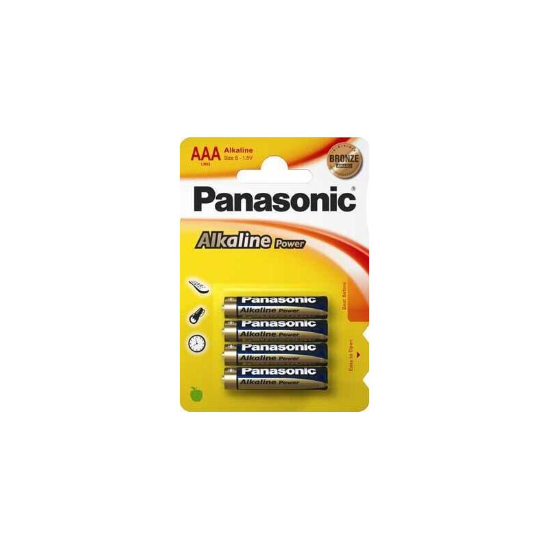 Panasonic AAA, Alkaline, 4 pc(s) Baterija