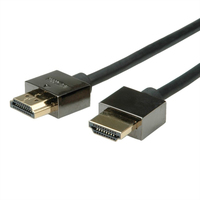 ROLINE High Speed - HDMI mit Ethernetkabel - HDMI (M) bis HDMI (M) - 3 m - abgeschirmt - Schwarz (11.04.5593) 7611990142798