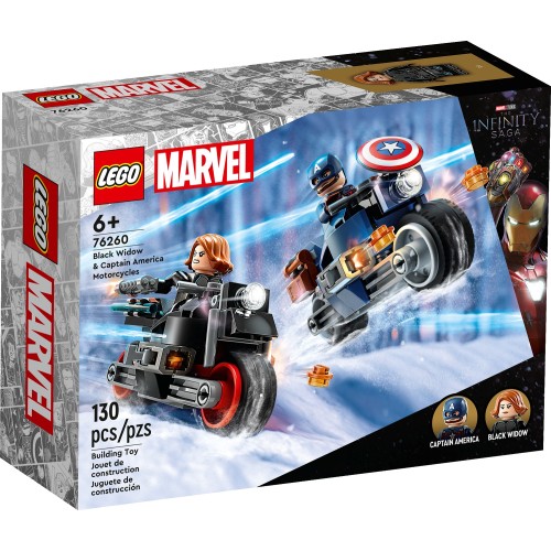LEGO Super Hero Marvel 76260 Black Widow & Captain America LEGO konstruktors
