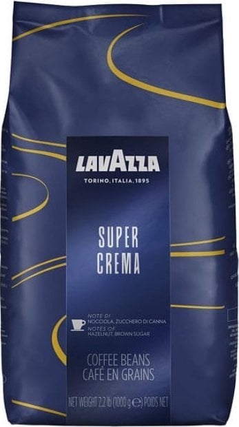 Lavazza Super Crema 1 kg piederumi kafijas automātiem