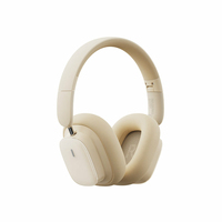 Wireless Headphones with Noise-Cancellation Baseus Bowie H1i (White) austiņas