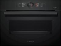 Bosch CSG856RC7 Serie | 8, Įmontuojamoji kompaktinė orkaitė su garų funkcija, Carbon juodas Cepeškrāsns