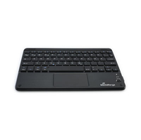 MediaRange Tastatur Wireless 64 Tasten Touchpad DE schwarz klaviatūra