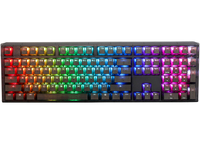 Ducky One 3 Aura Black Gaming Keyboard, RGB LED - MX-Red klaviatūra