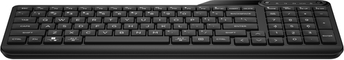 HP 475 Wireless Silent Keyboard - Dual-Mode, Spill-resistant, Sanitizable, Programmable - Black - US ENG klaviatūra