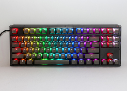 Ducky One 3 Aura Black TKL Gaming Keyboard, RGB LED - MX-Brown klaviatūra