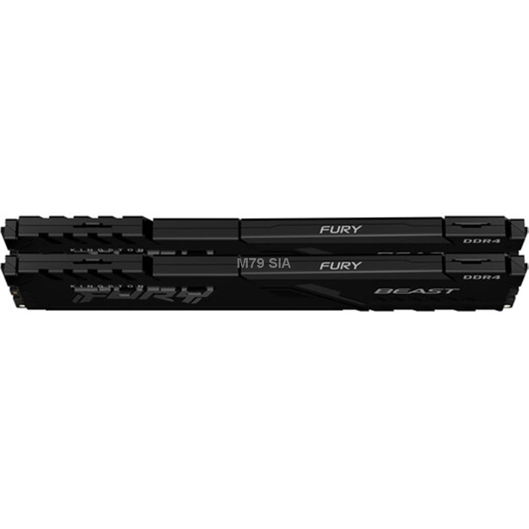 Kingston Fury Beast 16GB DDR4 3200 CL16 (2x8GB) KF432C16BBK2/16 operatīvā atmiņa