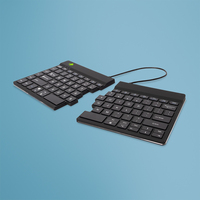 R-Go Tastatur Split Break US-Layout Bluetooth       schwarz klaviatūra