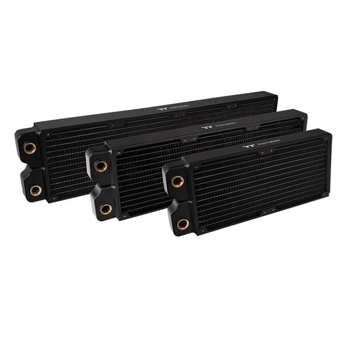 Water cooling Pacific CLM360 slim radiator (360mm, 5x G 1/4 copper) black procesora dzesētājs, ventilators