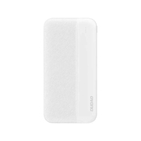 Dudao K4S powerbank 2x USB Type A 10000mAh 5V | 2A white iekārtas lādētājs