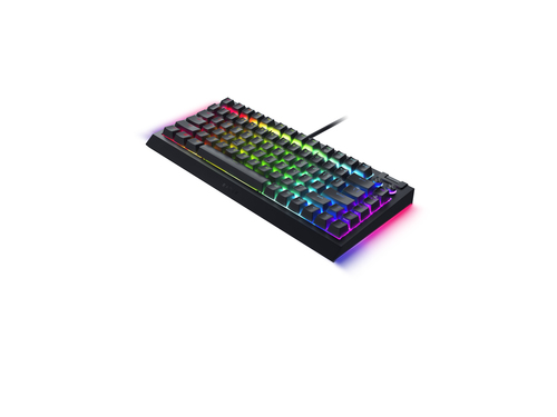 Razer BlackWidow V4 75%, mehaniska, US, melna klaviatūra