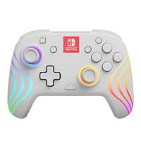 PDP Afterglow Wave White Gamepad Analogue / Digital Nintendo Switch, Nintendo Switch OLED 0708056072001 spēļu konsoles gampad