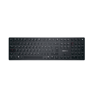 CHERRY KB MX ULTRA LOW PROFILE CORDLESS PE GERMANY USB BLACK klaviatūra