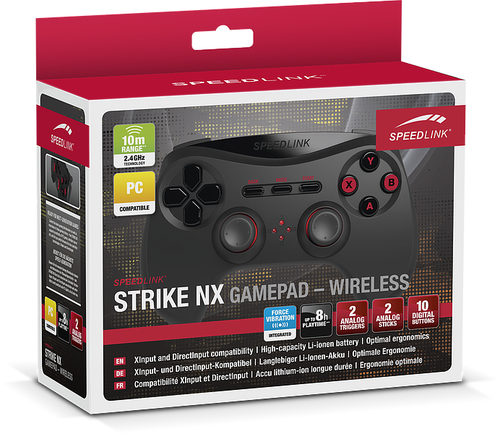 Gamepad STRIKE NX PC     Wireless spēļu konsoles gampad