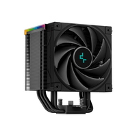 Deepcool Digital Processor Air Cooler AK500 Black Intel, AMD procesora dzesētājs, ventilators