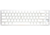 Ducky One 3 Aura White SF Gaming Keyboard, RGB LED - MX-Speed-Silver (QWERTZ - vācu izkārtojums) klaviatūra