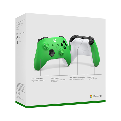 Microsoft XBOX Series Wireless Controller Velocity Green spēļu konsoles gampad