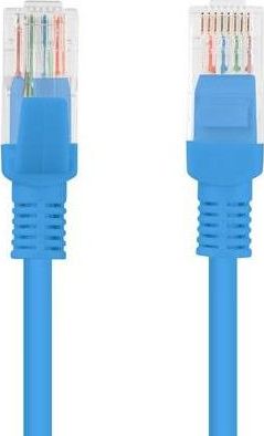 Patchcord cat.6 1.0M    UTP blue tīkla kabelis