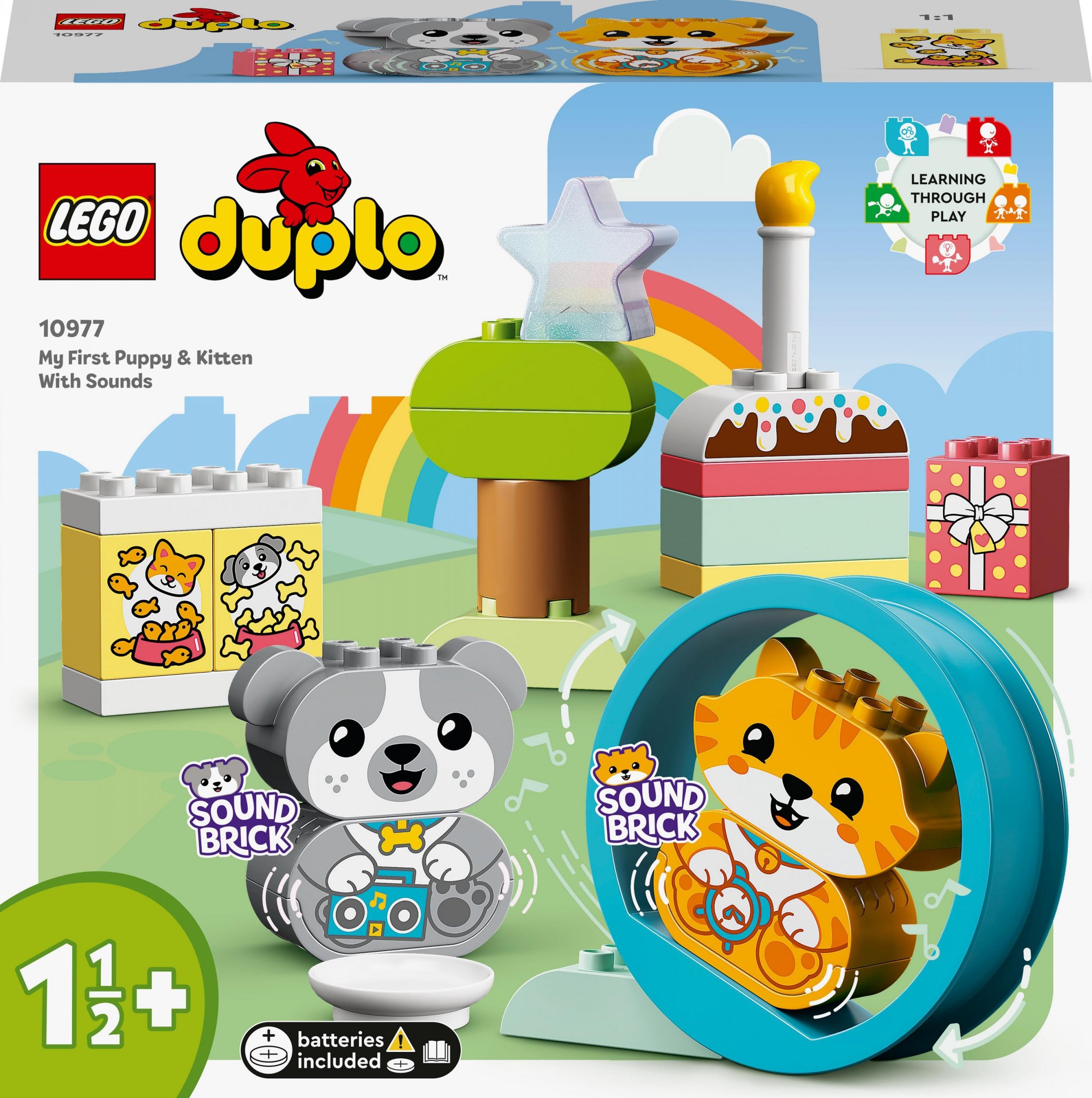 LEGO DUPLO 10977 My first puppy and kitten with sounds LEGO konstruktors