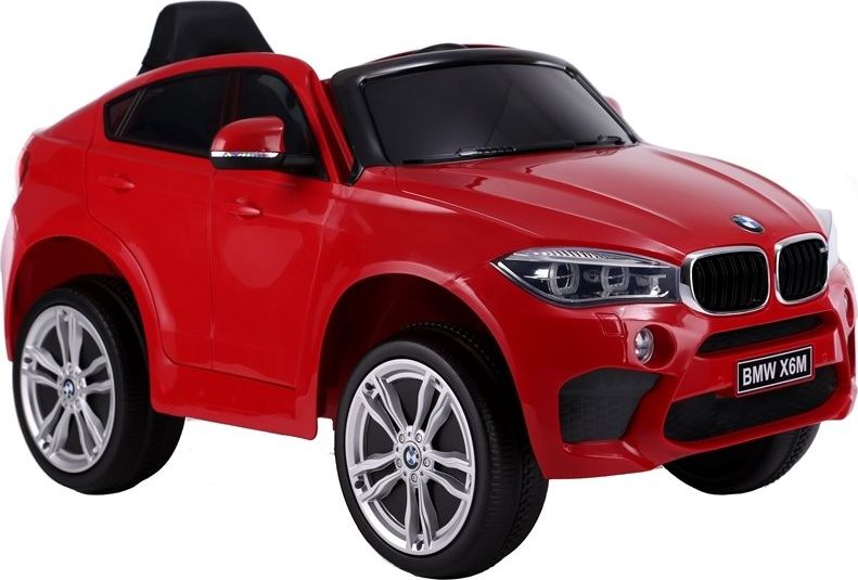 Lean Sport Auto na Akumulator BMW X6 Czerwony Skora, EVA LEAN-390 (5902808155874)