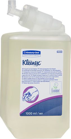 Kimberly-Clark Kimberly-Clark Kleenex - Mydlo w plynie do rak, bezbarwne, bezzapachowe - 1 l 6333 (5027375018763)