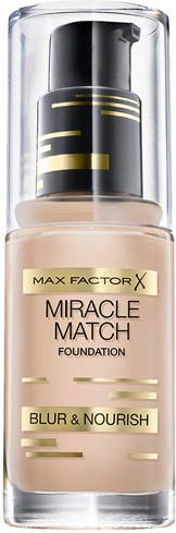 MAX FACTOR Miracle Match Foundation Podklad 45 Warm Almond 30ml 4084500539488 (4084500539488) tonālais krēms