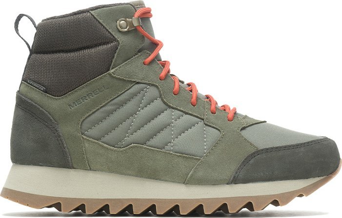 Buty trekkingowe meskie Merrell Alpine Sneaker Mid WP 2 zielone r. 41 Tūrisma apavi