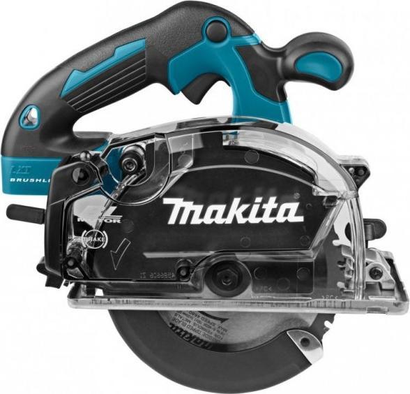 Makita PRZECINARKA AKUMULATOROWA DO METALU 18V LI 150MM 0*AH M DCS553Z Elektriskais zāģis