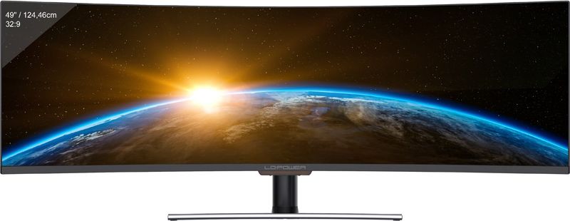 LC Power LC-M49-DFHD-144-C-Q - QLED monitor - curved - 49" - HDR monitors