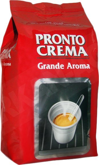 Lavazza Pronto Crema Grande Aroma coffee beans 1 kg piederumi kafijas automātiem