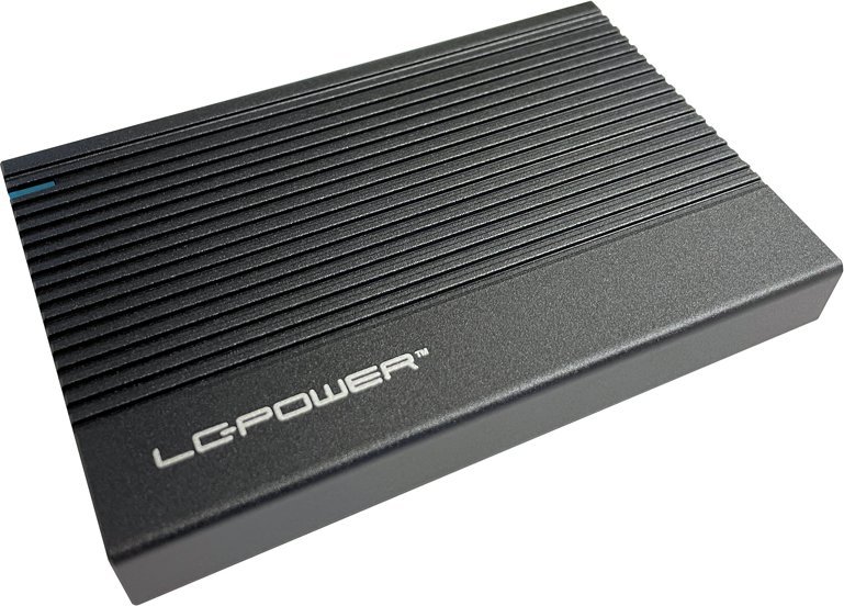 LC Power LC-25U3-C - storage enclosure - SATA 6Gb/s - USB 3.2 (Gen 2x1) cietā diska korpuss