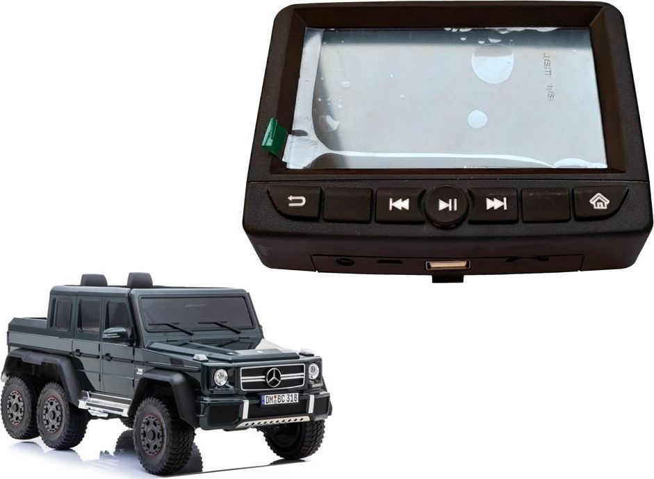 Lean Sport Panel LCD MP4 do Auta na akumulator Mercedes G63 SX1888 8178 (5903802455441)