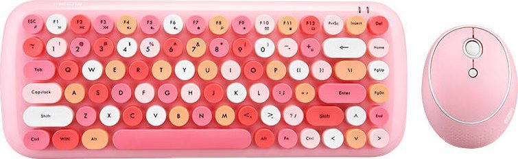 Mofii Candy 2.4G Rozowy klaviatūra