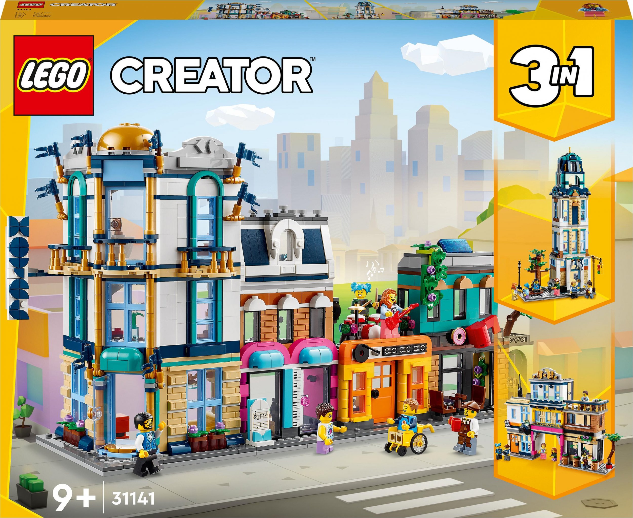LEGO Creator Glowna ulica (31141) 31141 (5702017415949) LEGO konstruktors