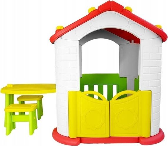Lean Sport Domek dla dzieci ze stolikiem 5515 (5908275991830) Rotaļu mājas un slidkalniņi