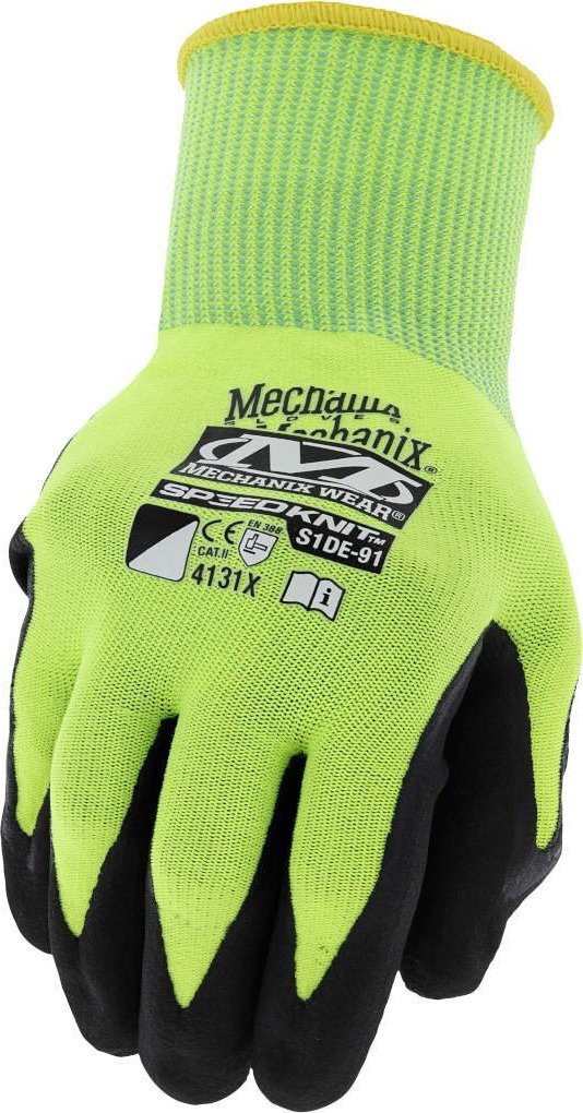 Mechanix Wear REKAWICE MECHANIX SPEEDKNIT Trademark  HI-VIZ S1DE-91-011 (781513636107) cimdi