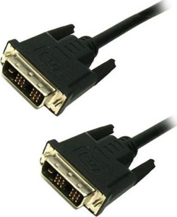 Kabel MediaRange DVI-I - DVI-I 3m czarny (MRCS130) MRCS130 (4260283112326) kabelis video, audio