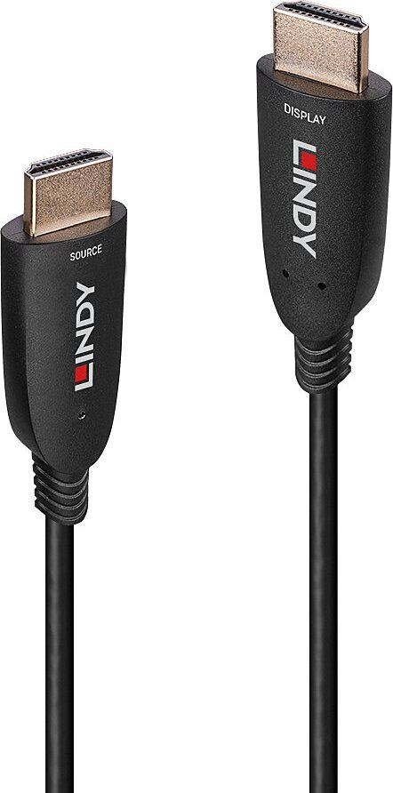 Kabel Lindy HDMI - HDMI 40m czarny (38514) 38514 (4002888385145) kabelis video, audio
