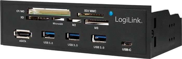 LogiLink UA0341 card reader Internal Black SATA | UA0341 USB centrmezgli