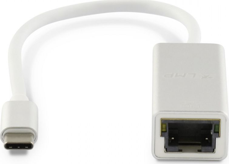 Karta sieciowa LMP USB - RJ45 (LMP-USBC-GES) LMP-USBC-GES (7640113431853) tīkla karte