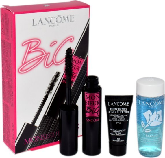 Lancome LANCOME SET (MASCARA MONSIEUR BIG + BI-FACIL 30ML + EFFACERNES LONGUE TENUE CONCEALER SPF30) 12487695 (3614273392617)