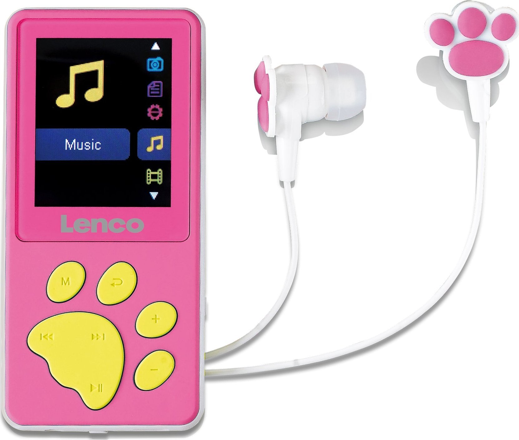 Lenco Xemio-560PK pink MP3 atskaņotājs